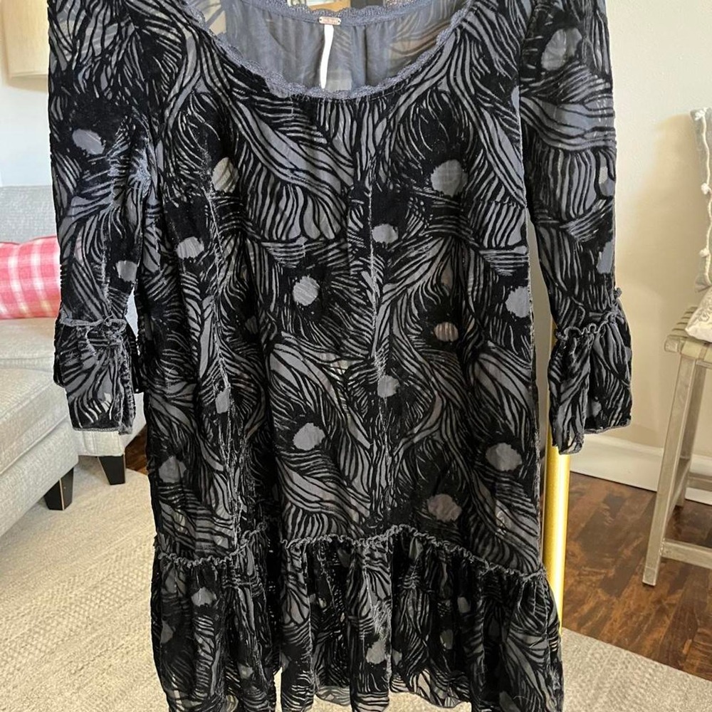 Whimsigoth fairy Y2K mini dress tunic free people goblin witchy